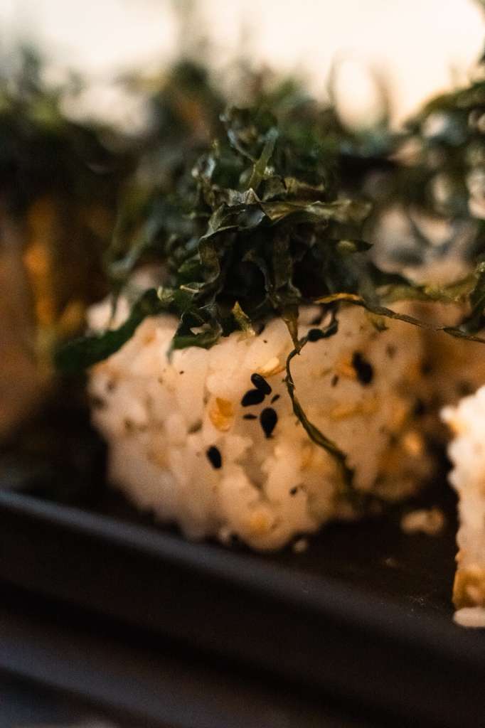 Uramaki Philadelphia with Crispy Kale from New Hope Sushi